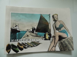 Cartolina Viaggiata "MARINA Di RAVENNA" 1958 - Ravenna