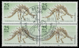 DDR 1990 Nr 3325 ESST VIERERBLOCK X04B37A - Oblitérés