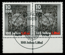 DDR 1990 Nr 3322 ESST Zentrisch Gestempelt WAAGR PAAR URA X04B466 - Used Stamps