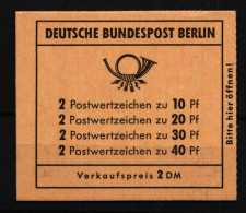 Berlin MH 8c Postfrisch #HW558 - Carnets