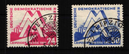 DDR 282-283 Gestempelt #HW702 - Autres & Non Classés