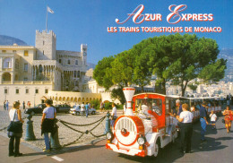 CPM*Monaco* "Azur Express" Les Trains Touristiques De Monaco * N°475230* 2 Scans - Altri & Non Classificati