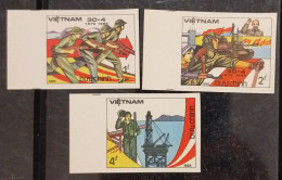 Vietnam Viet Nam MNH Imperf Stamps : 10th Anniversary Of Total Liberation Of South VN / Costume 1985 + One STAMP GIFT - Vietnam