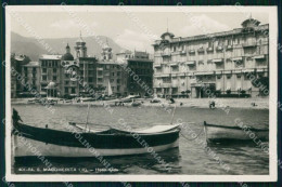 Genova Santa Margherita Hotel Lido Barche Brunner 401 84 Foto Cartolina RT2796 - Genova (Genoa)