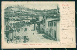 Firenze Fiesole San Domenico Tram Cartolina RT2921 - Firenze