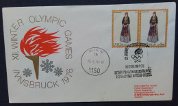 GRECE En L'honneur1976 De La Flamme Olympique En 1976 - Other & Unclassified