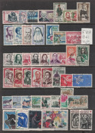 France - Année Complète Oblitérée 1961 - Oblitéré - Yvert 1281-1324 - Complete Used Year 1961 - 1960-1969