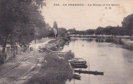 94. LE PERREUX SUR MARNE . La Marne Et Les Quais . Animée - Le Perreux Sur Marne