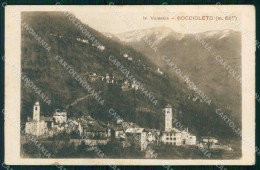 Vercelli Boccioleto Valsesia Zanfa Cartolina RT3214 - Vercelli