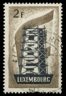 LUXEMBURG 1956 Nr 555 Zentrisch Gestempelt X06A8CA - Usati