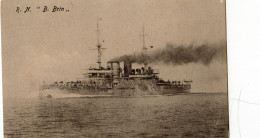 CARTOLINA NAVE BRIN - 5 - Warships