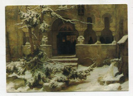 AK 213673 CHURCH / CLOISTER - Klosterhof Im Schnee - Chiese E Conventi