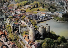 BOURBON L ARCHAMBAULT Le Chateau Et Vue Generale Aerienne 14(scan Recto-verso) MA1616 - Bourbon L'Archambault