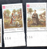 SMOM SOVRANO ORDINE MILITARE DI MALTA 1979 NATALE CHRISTMAS NOEL WEIHNACHTEN NAVIDAD SERIE COMPLETA COMPLETE SET MNH - Malte (Ordre De)