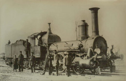 Köln-Mindener Eisenbahn - Lokomotive "Marburg"  - Photo "La Vie Du Rail" - Treinen