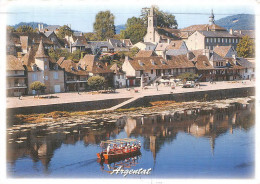 ARGENTAT Maisons Aux Toits De Lauzes Au Bord De La Dordogne 10(scan Recto-verso) MA1668 - Argentat