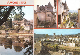 ARGENTAT Ses Maisons Aux Toits De Lauzes Au Bord De La Dordogne 5(scan Recto-verso) MA1657 - Argentat