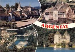 ARGENTAT Vieilles Maisons Le Gibanel Le Pont Sur La Dordogne 18(scan Recto-verso) MA1655 - Argentat