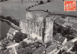 BOURBON L ARCHAMBAULT Ruines Du Chateau Vue Aerienne 29(scan Recto-verso) MA1654 - Bourbon L'Archambault