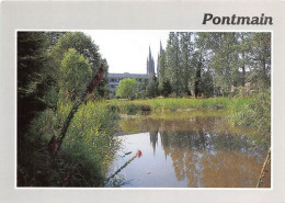 PONTMAIN La Basilique 5(scan Recto-verso) MA1693 - Pontmain