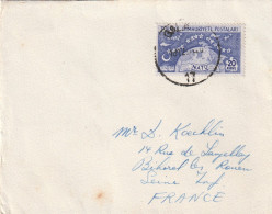 Lettre D'Istanbul   Pour La France. - TP - 5ème Anniversaire De " NATO". - Lettres & Documents