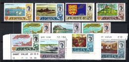 JERSEY Ca.1953-...: Lot De Neufs** - Jersey