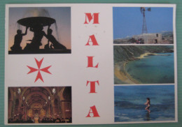 Mehrbildkarte "Malta" - Malte