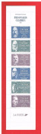 FRANCE - 1987 - CARNET COMMEMORATIF - BC2460** NON PLIEE - Personnages Célèbres - MEDECINS  - Y & T - COTE : 8 Euros - Gedenkmarken