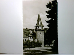 Marktbreit Am Main. Alte Ansichtskarte / Postkarte S/w, Ungel. Ca 60ger Jahre ?. Höfers - Turm. - Other & Unclassified