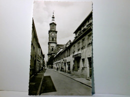 Erlangen. Kammererstraße Mit Neustädter Kirche. Alte Ansichtskarte / Postkarte S/w, Ungel., Ca 50ger Jahre ? - Other & Unclassified