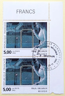 - N° 2781. Paire En Coin De Feuille. Art Contemporain. Oblitéré Premier Jour - - Used Stamps