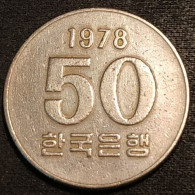 COREE DU SUD - SOUTH KOREA - 50 WON 1978 - KM 20 - Korea (Zuid)