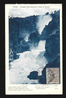 Terni Cascata Delle Marmore Vista Di Fianco Poste Italiane 1921 Cachet Terni Htje - Terni