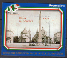 A1493 - ITALIA BF Unificato N°59 ** Unità Di'Italia 3° - Blocks & Sheetlets