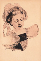 GUILLAUME Illustrateur - Jeune Femme De PONT-AVEN En COIFFE Et COSTUME - N°13 C.D.L. - Guillaume