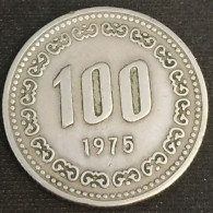 COREE DU SUD - SOUTH KOREA - 100 WON 1975 - Amiral Yi Sun-sin - KM 9 - Korea (Zuid)