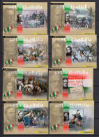 A1494 - ITALIA BF Unificato N°61/68 ** Unità Di'Italia 4° - Blocks & Sheetlets
