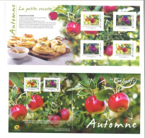 COLLECTOR - Les Exclusifs - Automne - La Petite Recette- 4 Timbres (Lettre Verte) à Validité Permanente (C 55) - Collectors