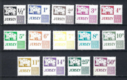 JERSEY Taxe Ca.1953-...: Lot De Neufs** - Jersey