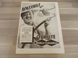 Reclame Advertentie Uit Oud Tijdschrift 1957 - Kleber - Colombes - Tuyaux Caoutchouc - Publicités