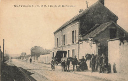 91 / CPA / MONTLHERY / ROUTE DE MARCOUSSIS - Montlhery