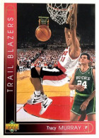 85 Tracy Murray - Portland Trail Blazers - Carte Upper Deck NBA 1993 - Andere & Zonder Classificatie