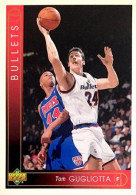 270 Tom Gugliotta - Washington Bullets - Carte Upper Deck NBA 1993 - Andere & Zonder Classificatie