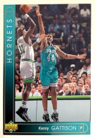 271 Kenny Gattison - Charlotte Hornets - Carte Upper Deck NBA 1993 - Sonstige & Ohne Zuordnung