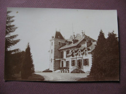 CPA PHOTO Propriété CHATEAU Maison Bourgeoise  / A SITUER ....?? - Châteaux