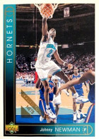 277 Johnny Newman - Charlotte Hornets - Carte Upper Deck NBA 1993 - Sonstige & Ohne Zuordnung