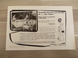 Reclame Advertentie Uit Oud Tijdschrift 1957 - La Piscine Nausicaa - Publicités