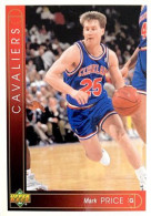 278 Mark Price - Cleveland Cavaliers - Carte Upper Deck NBA 1993 - Sonstige & Ohne Zuordnung