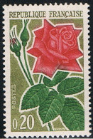 FRANCE : N° 1356 ** (Roses) - PRIX FIXE - - Unused Stamps