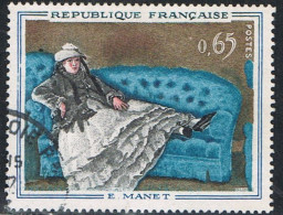 FRANCE : N° 1364 Oblitéré ("Madame Manet Au Canapé Bleu" De Manet) - PRIX FIXE - - Used Stamps